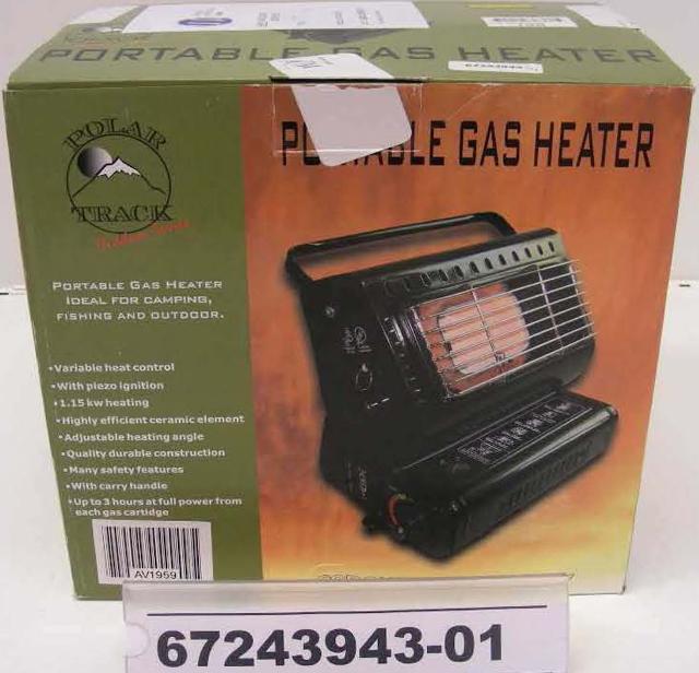 Portable gas heater