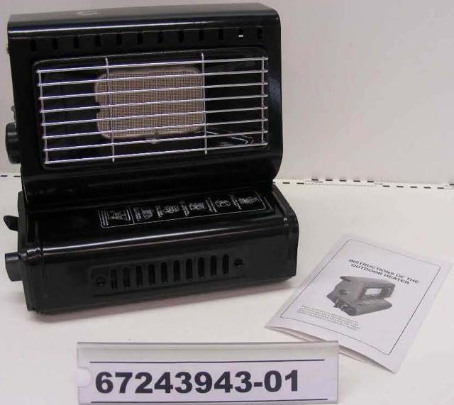 Portable gas heater