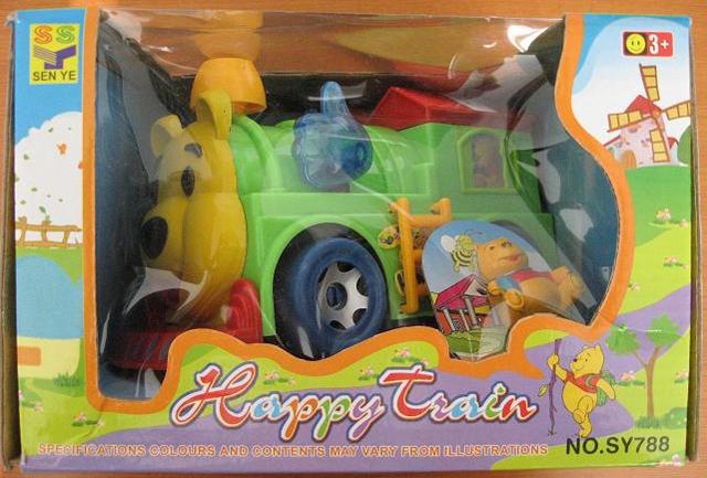 Train on batteries - Happy Train