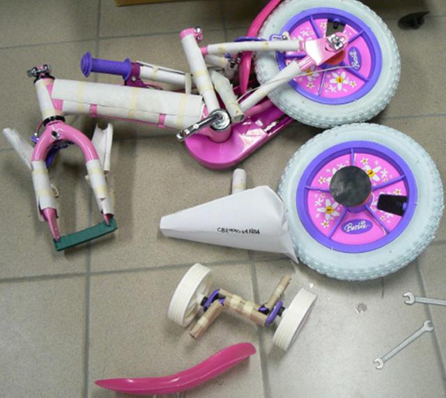 Children`s bicycle - Barbie bicycle