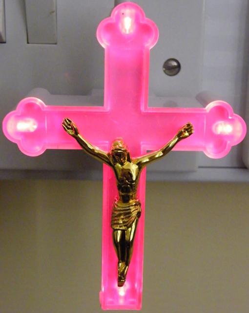 Lighting cross - The Little Fluorescent