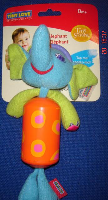 Small baby toys - 1. Baby Bunny, 2. Ella Elephant, 3. Louie Lion