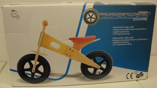 Wooden walker bike