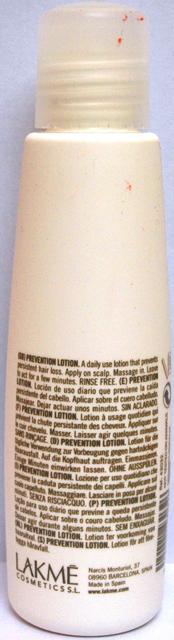 Shampoo and hair lotion