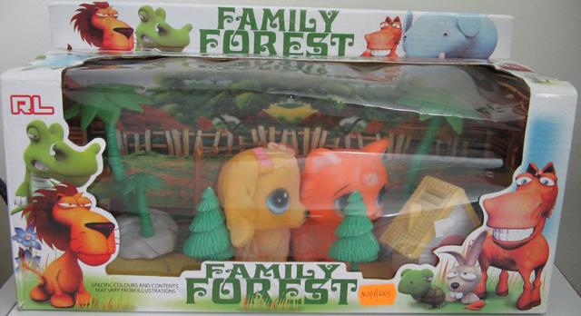 Set of animal figures