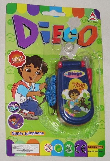 Toy mobile phone - Diego