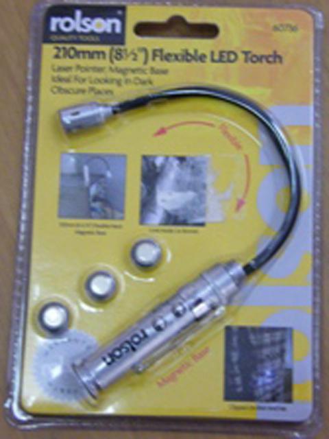 Laser pointer - 210 mm (8.5") Flexible LED Torch