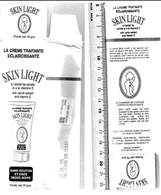 Lightening cream - Aufhellercreme, La Creme Traitante Eclaircissante, Skin Light