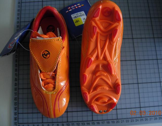 Children`s football boots