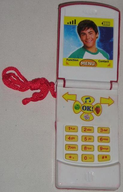 Toy mobile phone - High school musical 2