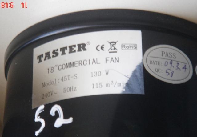 Electric Fan - 18" Commercial Fan