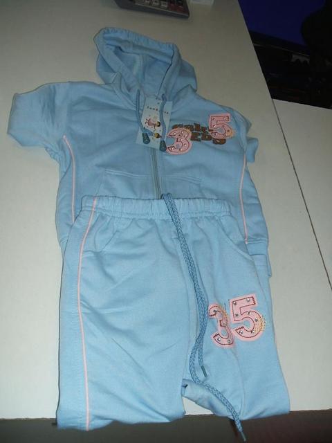 Children's trousers and sweatshirt