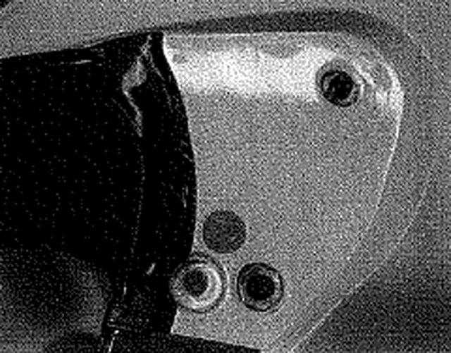 Visor for motorcycle helmet