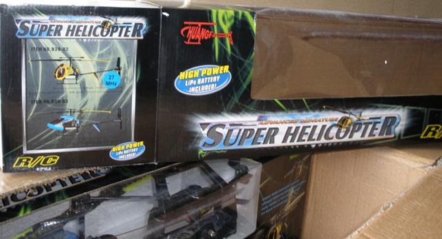 Radio-controlled helicopter - Super Helicopter