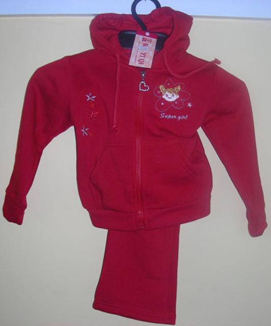 Children`s sweatshirts and suits