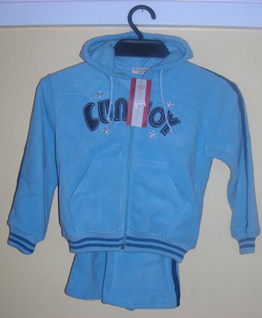 Children`s sweatshirts and suits