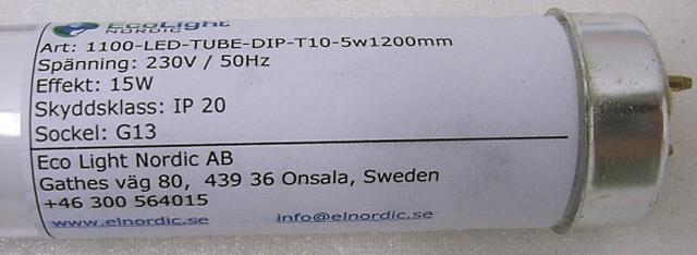 LED lamp tube