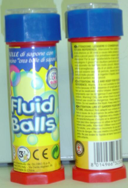 Soap bubble set - "FLUID BALLS"