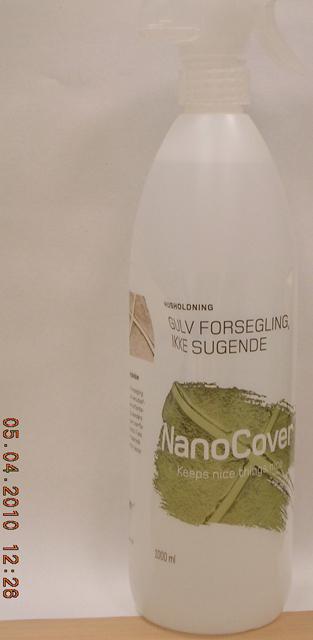 Pump-spray detergent - NanoCover Floor Seal, Non-absorbent