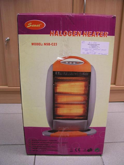 Halogen heater