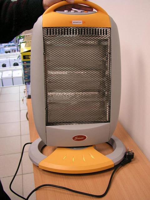 Halogen heater
