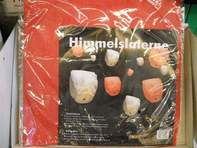 Sky lantern - Himmelslaterne