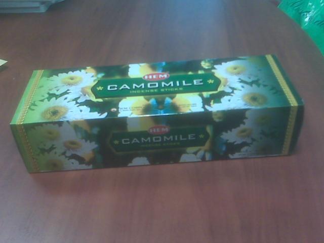 Incense sticks - Camomile - perfumed incense sticks