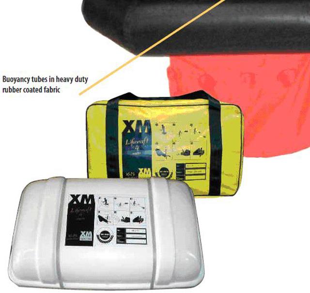 Inflatable liferafts - XM Yachting Liferafts