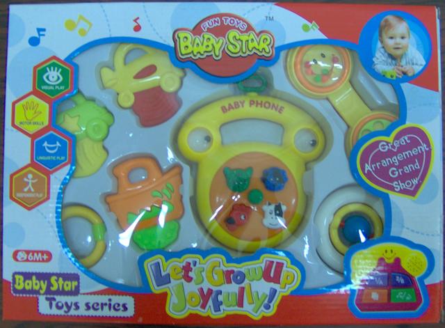 Set of rattles - Fun Toys/Baby star