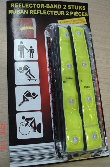 Reflective armbands - Reflector – Band 2 Stuks / Ruban Réflecteur 2 Pièces