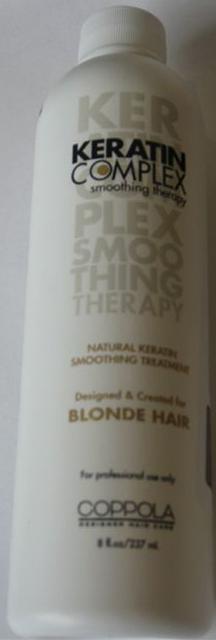 Hair treatment – Keratin Complex Smoothing Therapy