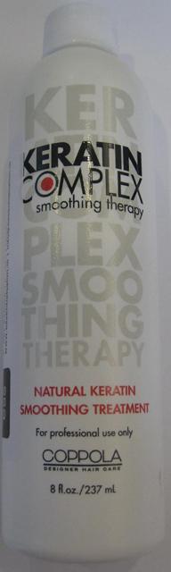 Hair treatment – Keratin Complex Smoothing Therapy