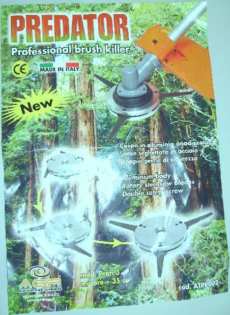 Cutter for lawn trimmer - Predator - Professional Brush Killer