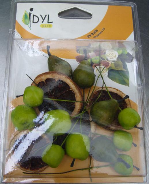Plastic fruit - Kit Fruits