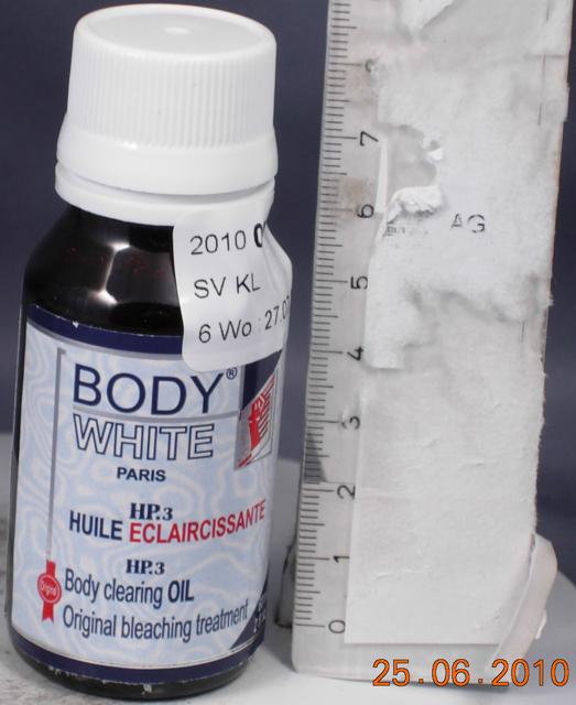 Skin lightening product - HP.3 Body clearing oil