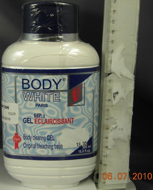 Skin lightening product - HP.3 Body clearing gel