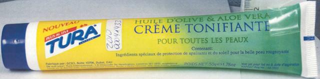 Skin cream - Olive Oil & Aloe Vera Skin Toning Cream
