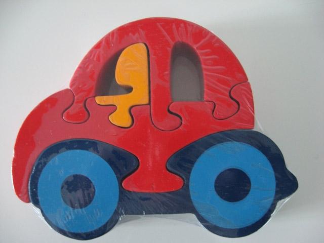 Wooden toy - Car Jigsaw