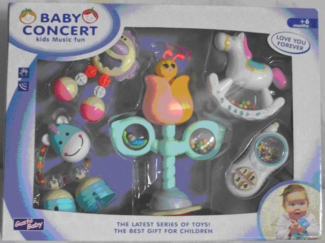 Baby rattle toy - Baby concert – Kid music fun