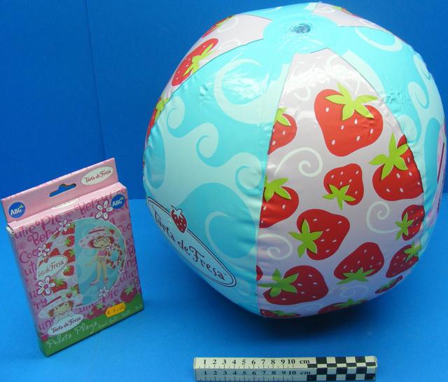 Beach ball - Pelota Playa - Tarta de Fresa
