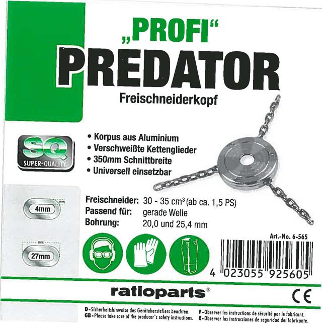 Cutting attachment for grass cutters - Profi Predator