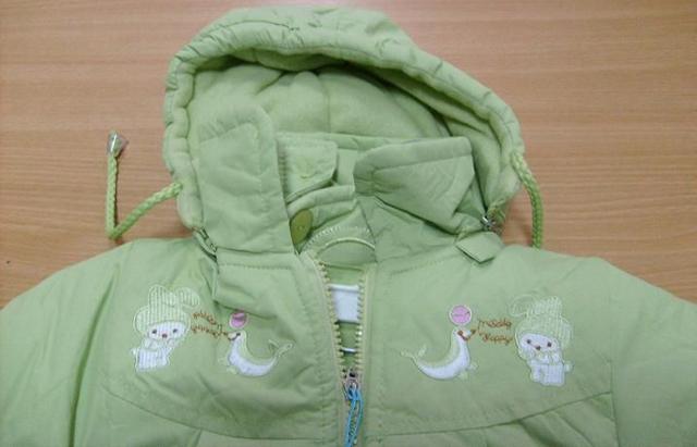 Two-piece baby garment