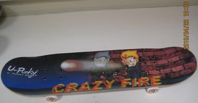 Skateboard - Fire street board – Crazy Fire