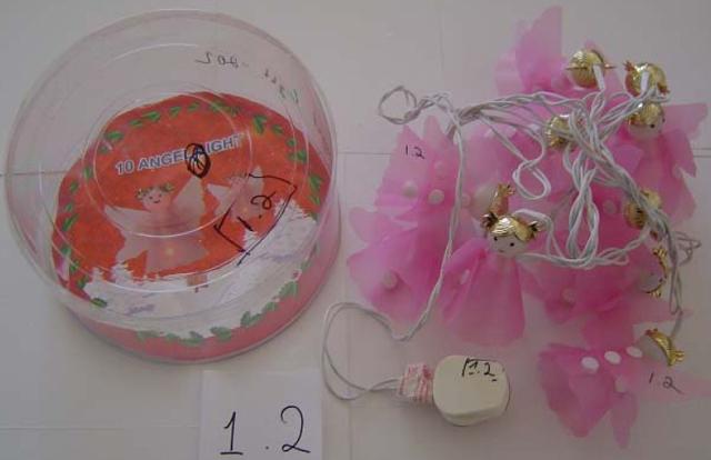 Lighting chain "10 Angels Light"