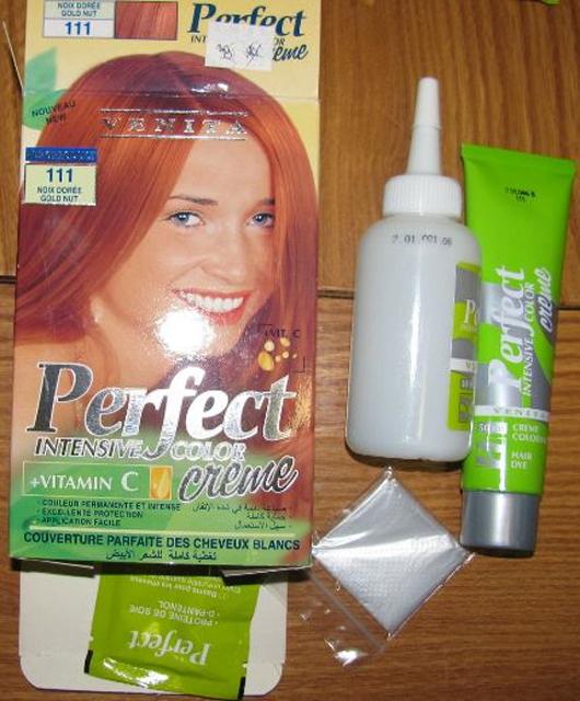 Hair dye - Perfect Intensive Color Creme + VITAMIN C