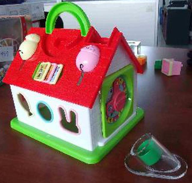Plastic toy house - House Puzzle – Funny Musical Toys