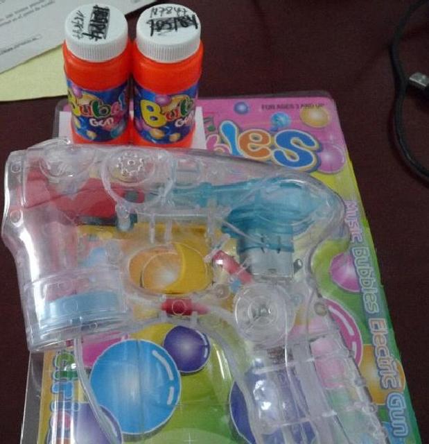 Bubble gun - Music Bubble Electric Gun