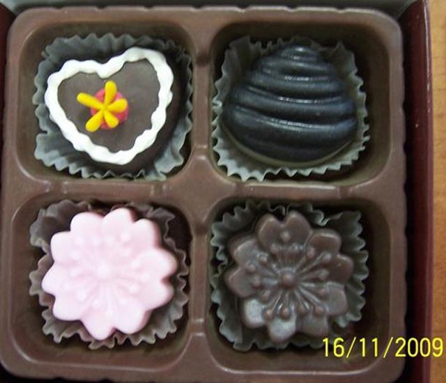 Decorative magnets - I Love Chocolate