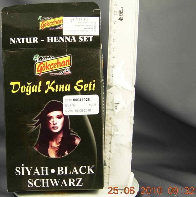 Natural henna set - Dogul Kina Seti