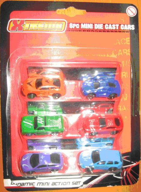Mini cars - 6 PC Mini Die Cast Cars